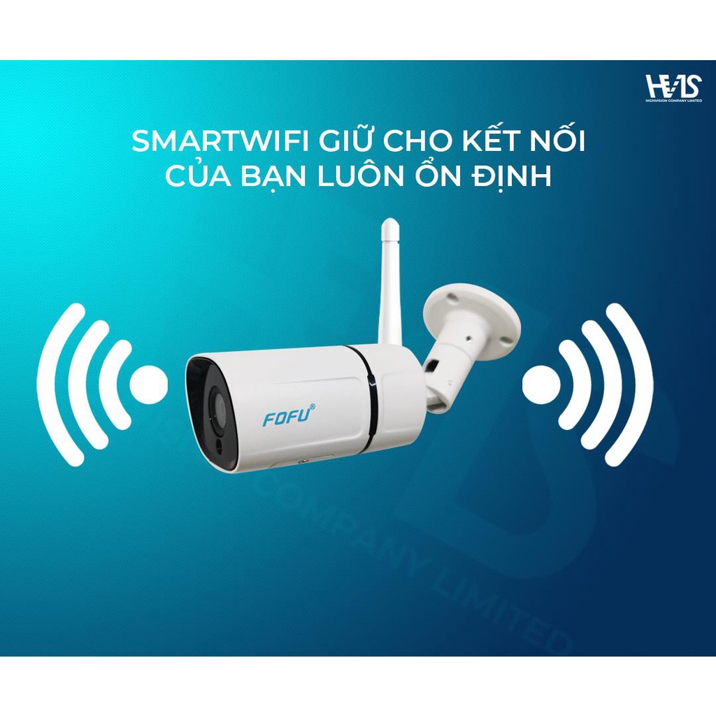 Camera Ip Wifi Yoosee FoFu ngoài trời chuẩn chống nước siêu nét