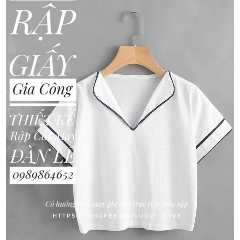 AR17 Rập giấy cắt may áo nữ(XS-XXXL)