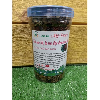 Trà gạo lứt, lá sen, đậu đen xanh lòng 500g Mỹ Duyên - Đặc sản Đồng Tháp