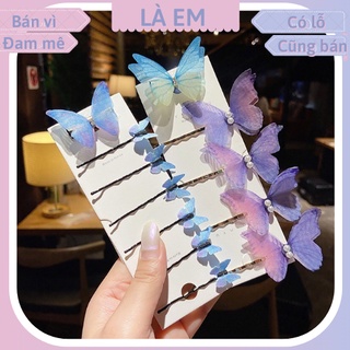 Kẹp tóc hình bướm 3d xinh xắn - hot trend