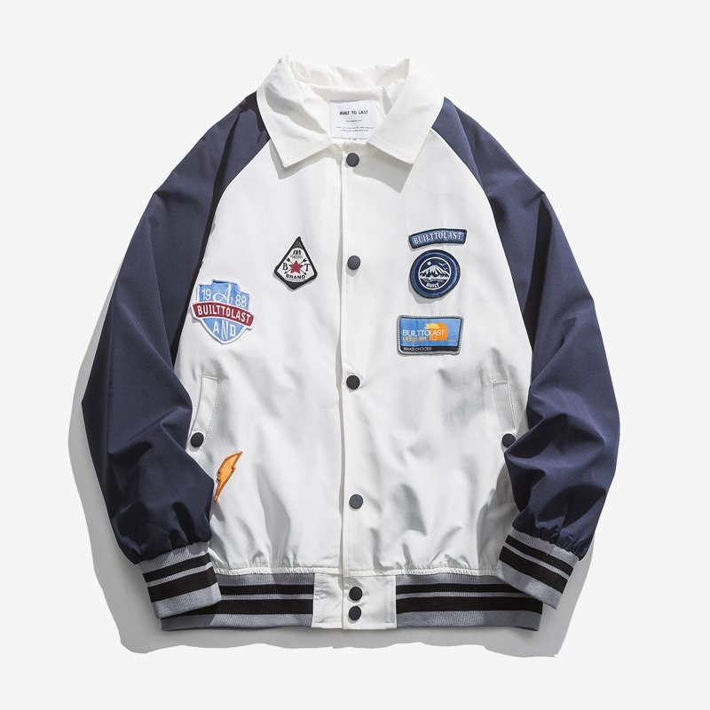 Áo Bomber Unisex, Áo Khoác Vải MeRo 2 Lớp Chống Nhăn, Không Xù , Không Ra Màu Cổ Bẻ Cá Tính Hót Triend Siêu Ngầu 2022
