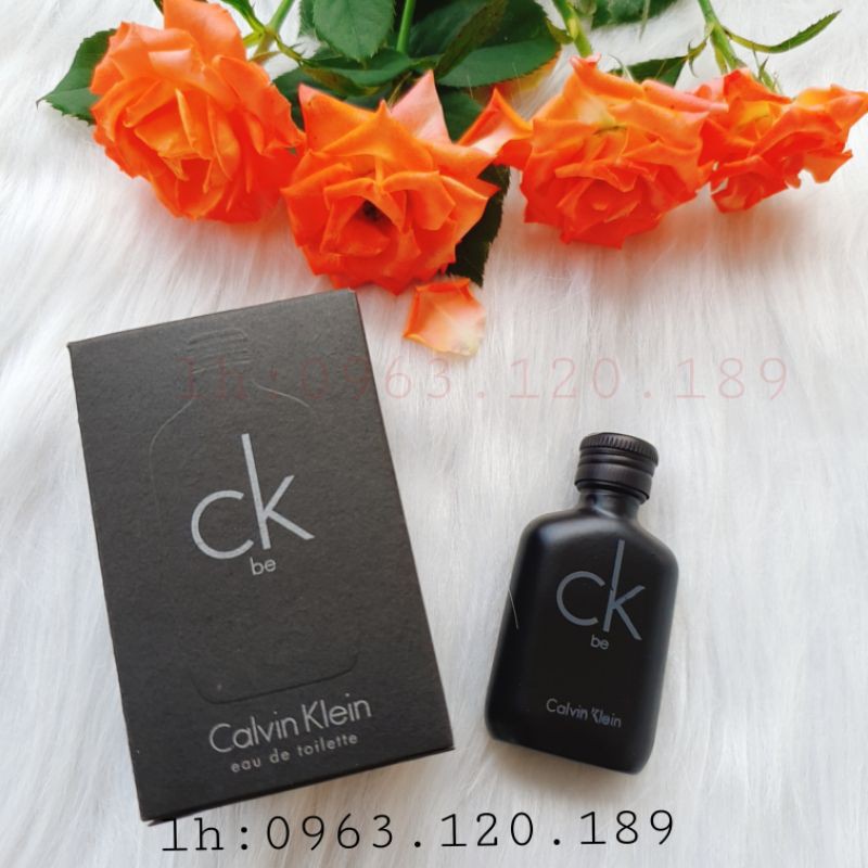 Nước hoa mini 𝐂𝐚𝐥𝐯𝐢𝐧 𝐊𝐥𝐞𝐢𝐧 𝐂𝐊 𝐎𝐍𝐄 𝐂𝐊 𝐁𝐄 𝟏𝟎𝐦𝐥, Nước Hoa Nam chính hãng | Thế Giới Skin Care