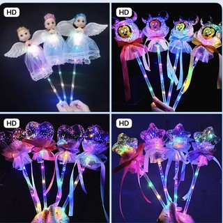 Đèn trung thu❣️FREE SHIP ❣️Gậy bóng phát sáng cầm tay đèn led