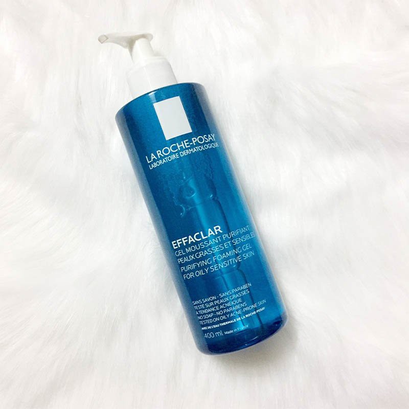 La Roche-Posay Effaclar Gel Moussant Purifiant Peaux Grasses - Gel Rửa Mặt Cho Da Nhờn Mụn 400ml | BigBuy360 - bigbuy360.vn