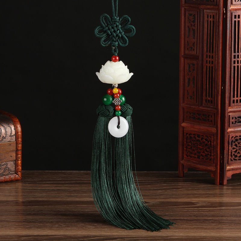 ⚡Video Thật⚡ Dây Treo Xe Ô Tô Hình Hoa Sen - Khánh Treo Xe Ô Tô Hình Hoa Sen