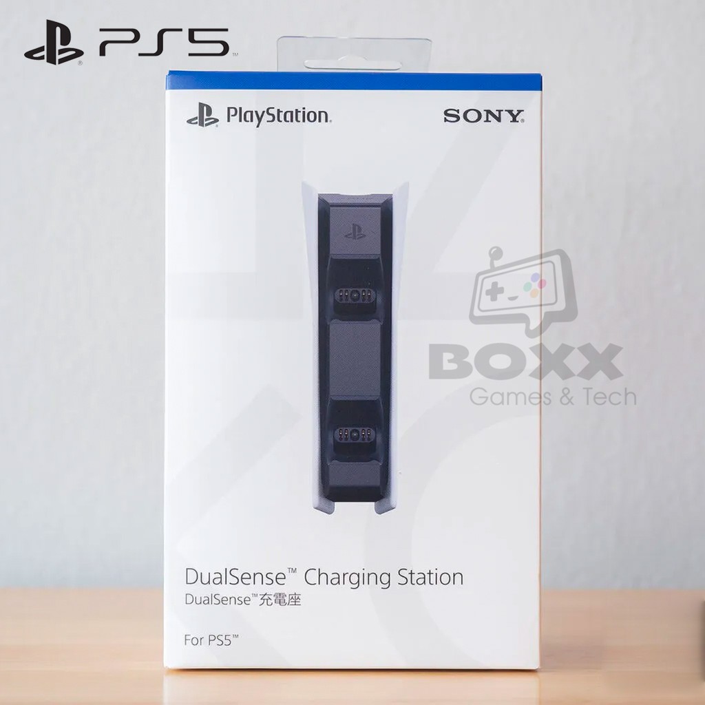 Đế sạc tay cầm PS5 DualSense - PlayStation 5, Dock sạc nhanh cho tay cầm PS5 chính hãng Sony