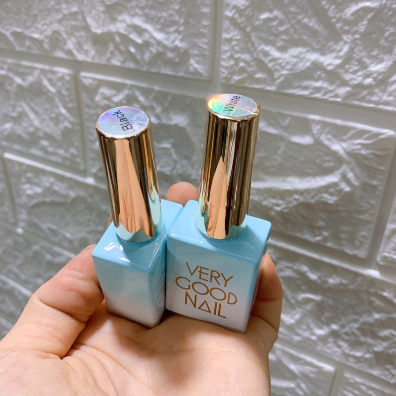 Sơn gel đen trắng very good nail