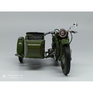 Mô hình xe Sidecar Ural M72