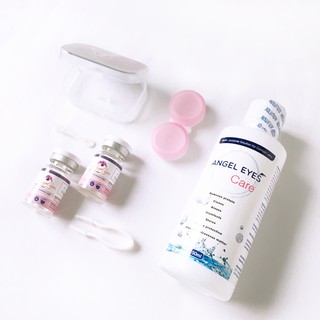 [LOẠI TỐT] Nước ngâm lens Angel Eyes Care (dành cho mắt nhạy cảm) 150ml