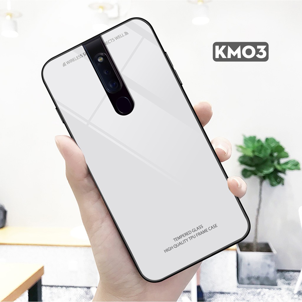 [Ốp lưng OPPO] ốp lưng kính  cao cấp  cho Oppo R11S/R11S Plus/ R17/R17 Pro/F11/F11 pro/F1s/F5/A79/F7/F9