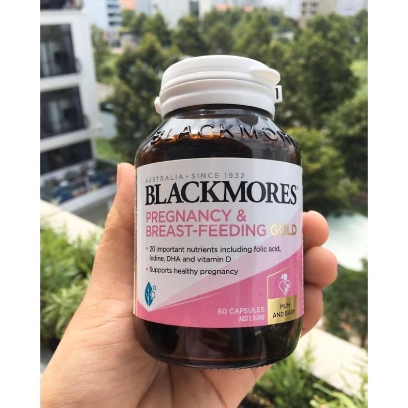 VITAMIN TỔNG HỢP BLACKMORE CHO MẸ BẦU Bổ SUNG THÊM CÁC AXIT BÉO OMEGA3, DHA  CHÍNH HÃNG  - 𝐁𝐢 𝐌𝐚𝐫𝐭