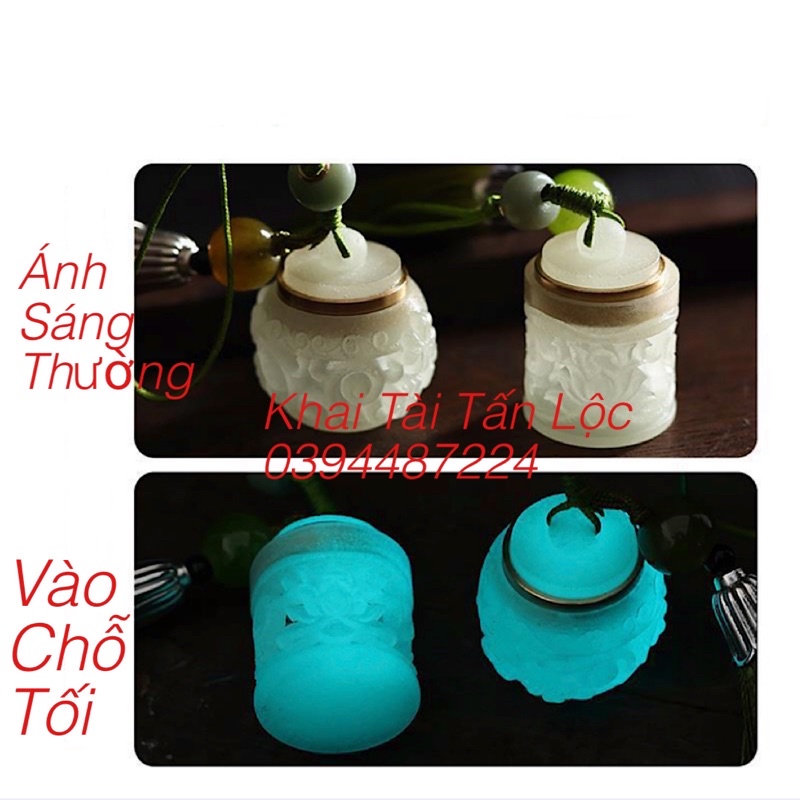 Dây treo phát sáng phong thủy lưu trữ hương móc xe , điện thoại tài Lộc , bình an