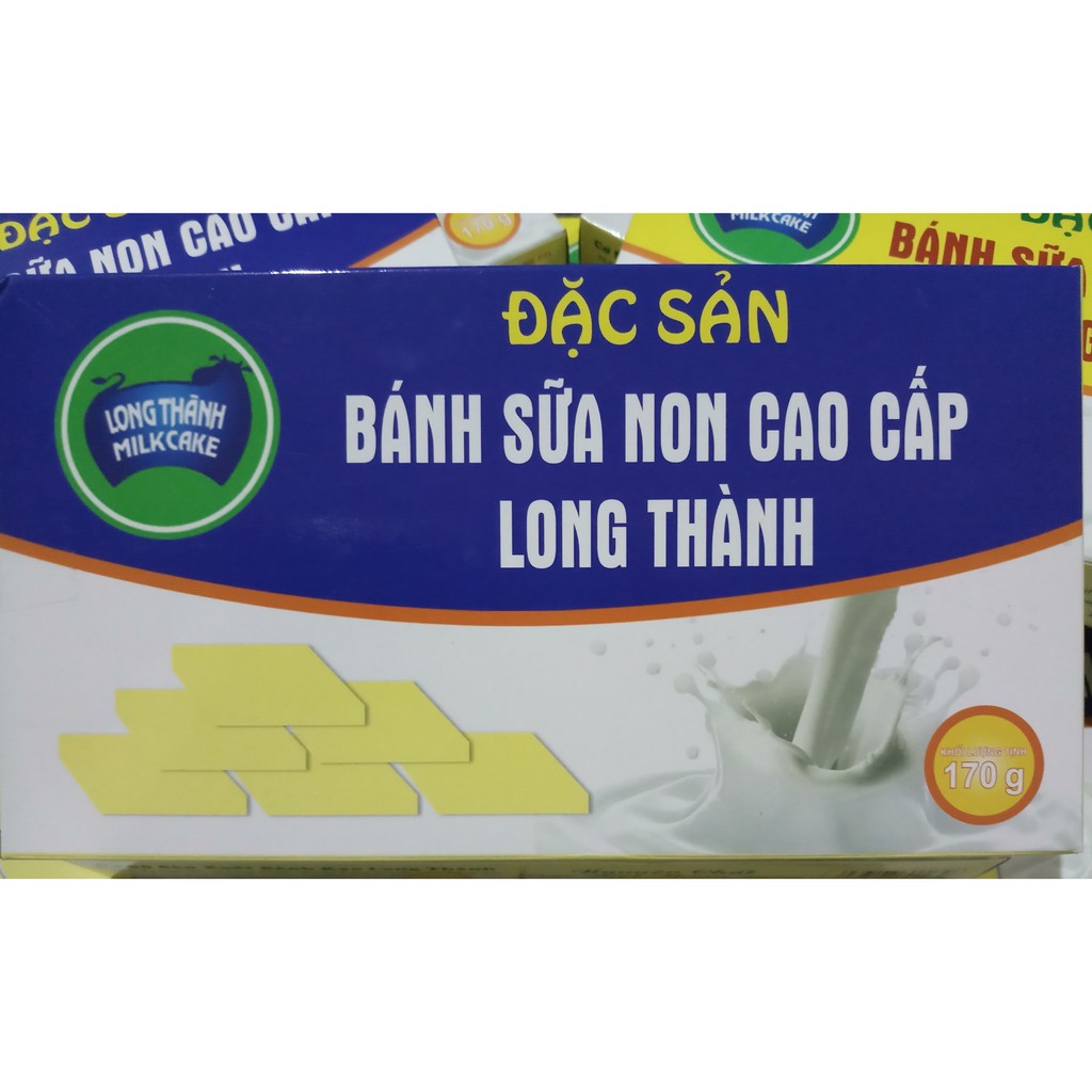 Combo 5 hộp bánh sữa NON nguyên chất LONG THÀNH MILKCAKE