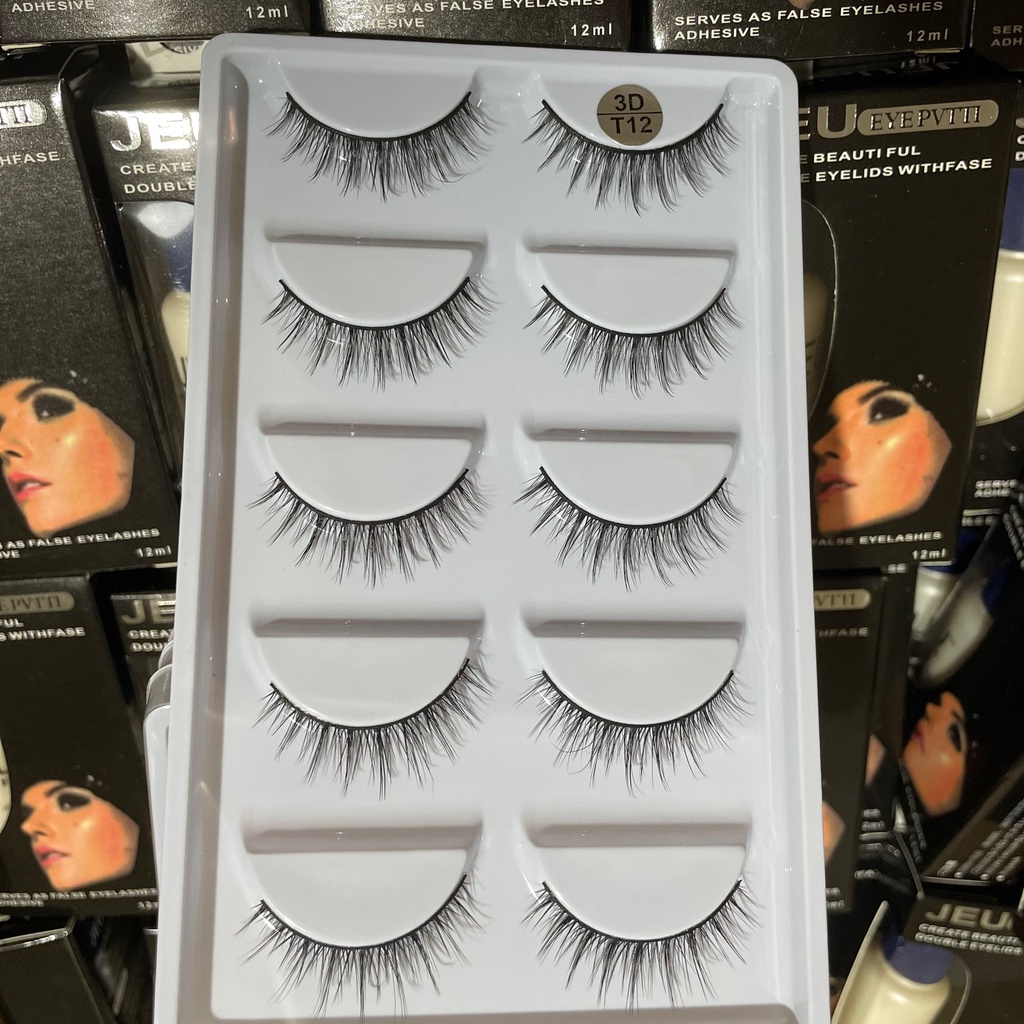 Mi giả tự nhiên 3D 5 cặp cao cấp chính hãng