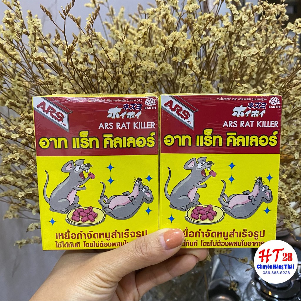 Thuốc Diệt Chuột Thái Lan Ars Rat Killer Hộp 80g