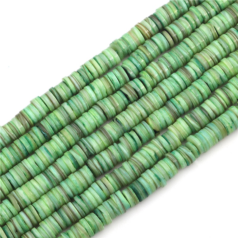 Bộ Hạt Tròn Dẹt 6Mm Làm Trang Sức Thủ Công