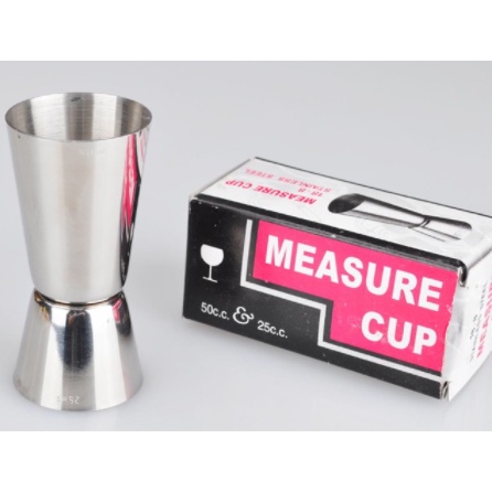 Ly đong pha chế, jigger định lượng pha chế rượu, trà sữa, trà , cà phê Espresso 2 đầu inox - Dụng Cụ Pha Chế Đà Nẵng