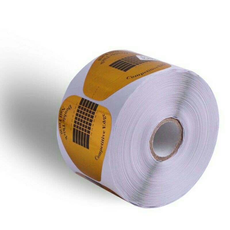 giấy fon cuộn màu vàng dành cho nối móng