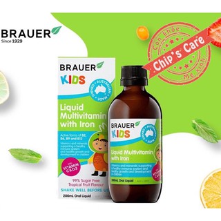 Brauer multivitamin with iron (3y+) vitamin tổng hợp
