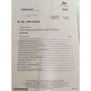 E Đức hàng đủ bill ảnh cuối