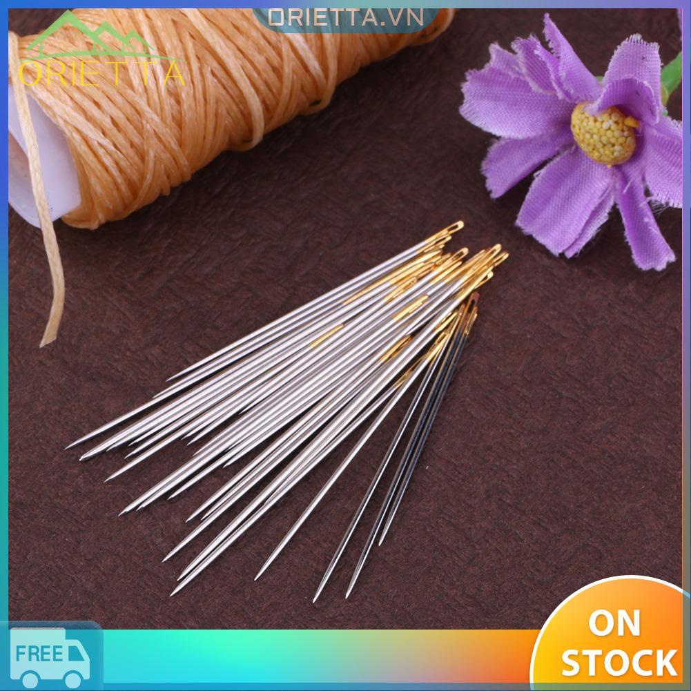 Bộ 16 kim khâu kim loại tiện dụng cho gia đình