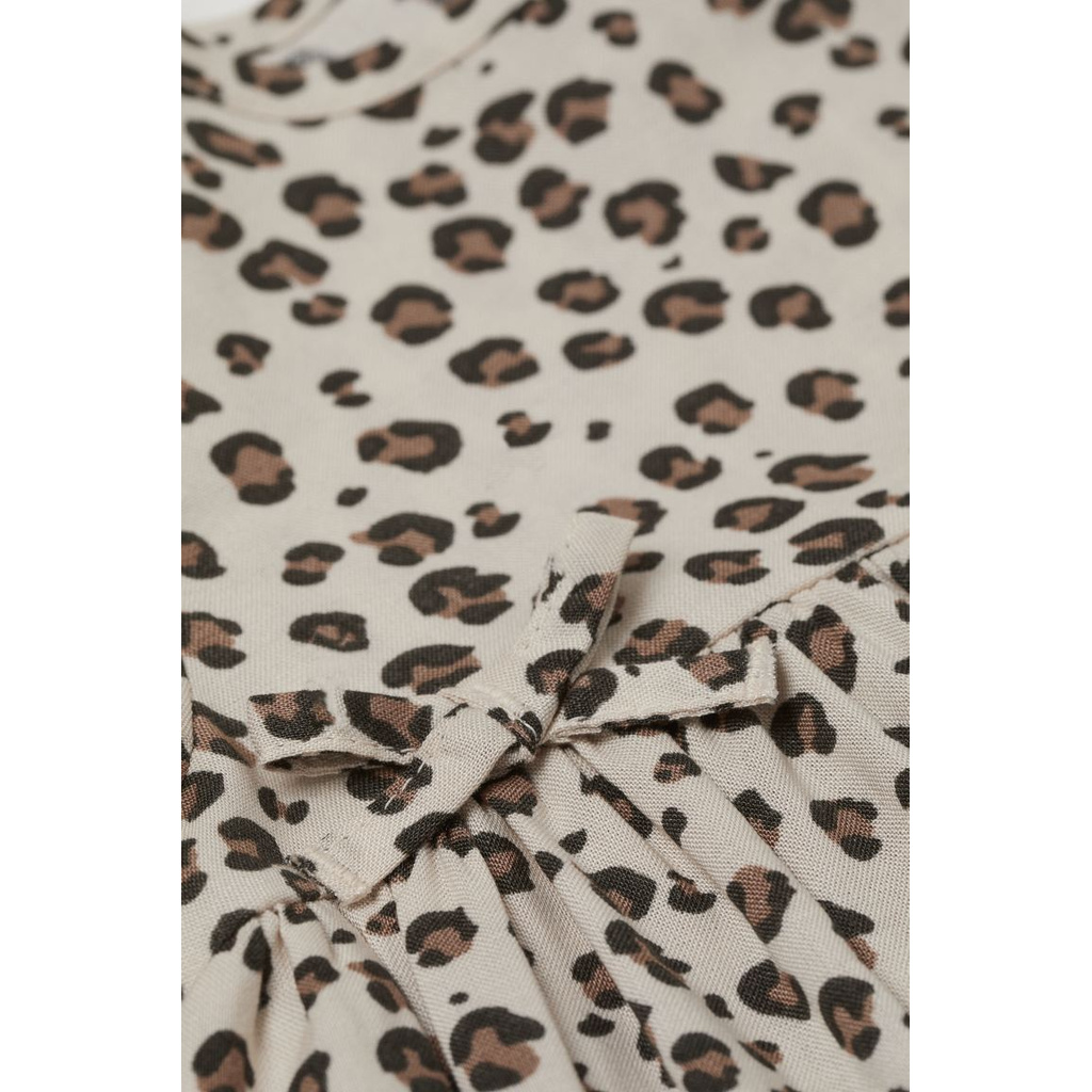 Váy dài tay báo HM H&M_hàng chính hãng authentic