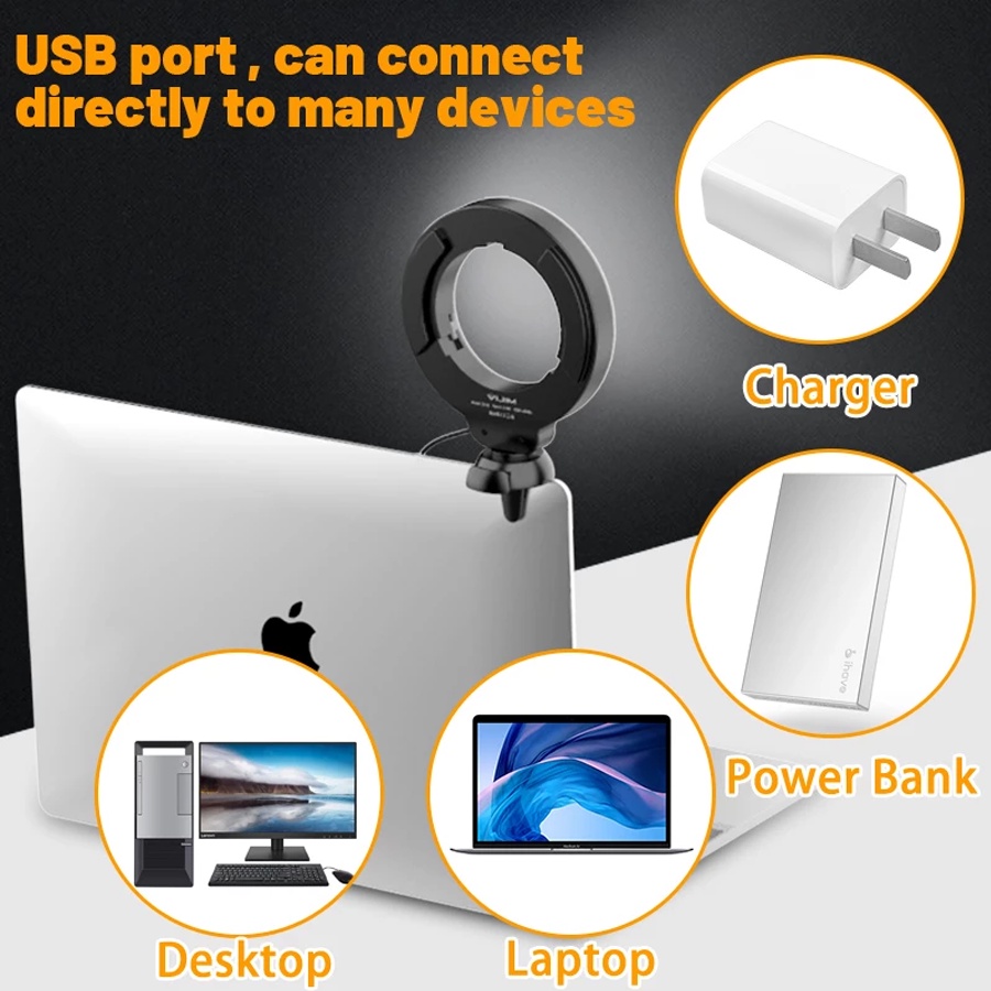 Đèn LED livestream VIJIM CL06 VIDEO CONFERENCE LIGHT