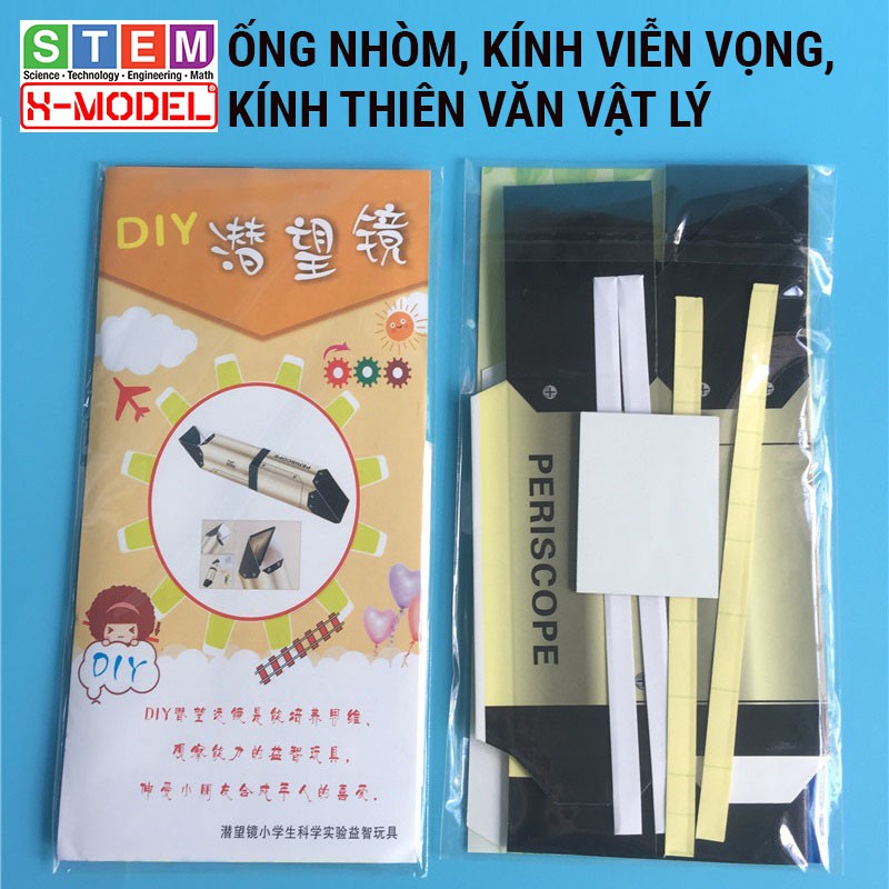 Đồ chơi sáng tạo STEM Mô hình lắp ráp Ống nhòm X-MODEL ST61 cho bé, Đồ chơi cho bé DIY| Giáo dục STEM, STEAM