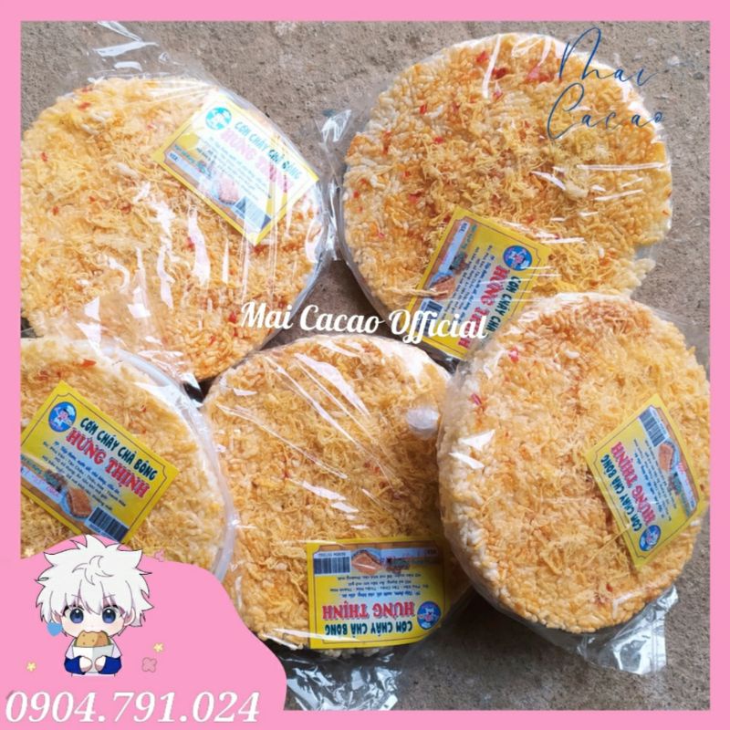 Cơm cháy chà bông gói 180g 20cm