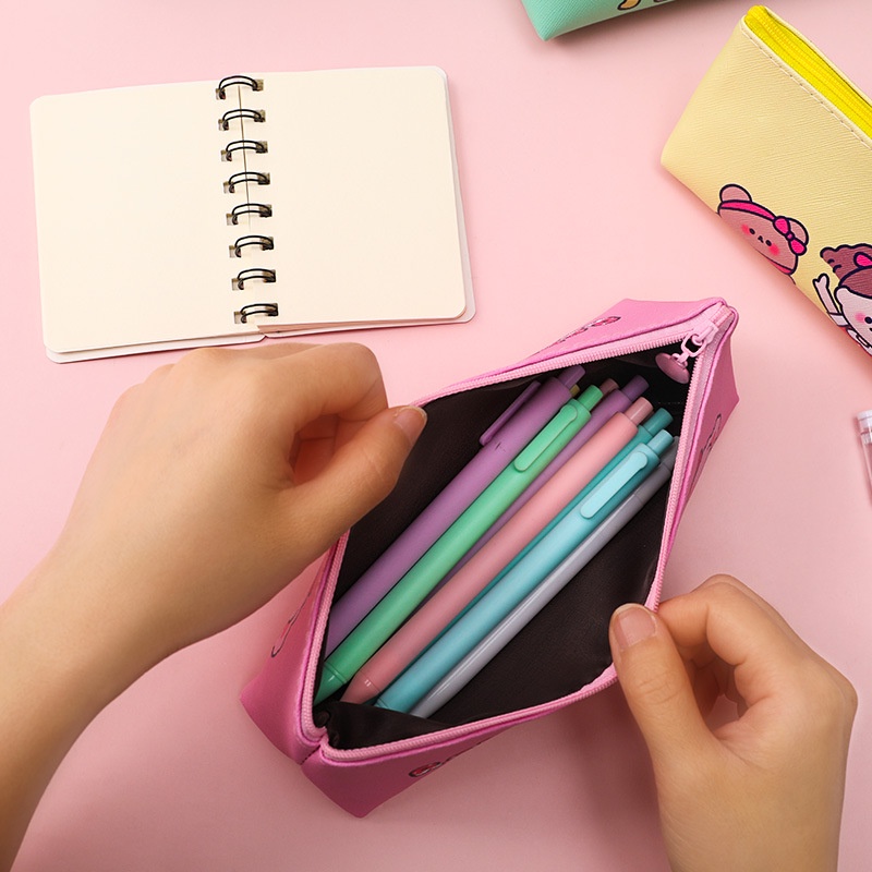 Hộp bút cô bé cosplay động vật dễ thương