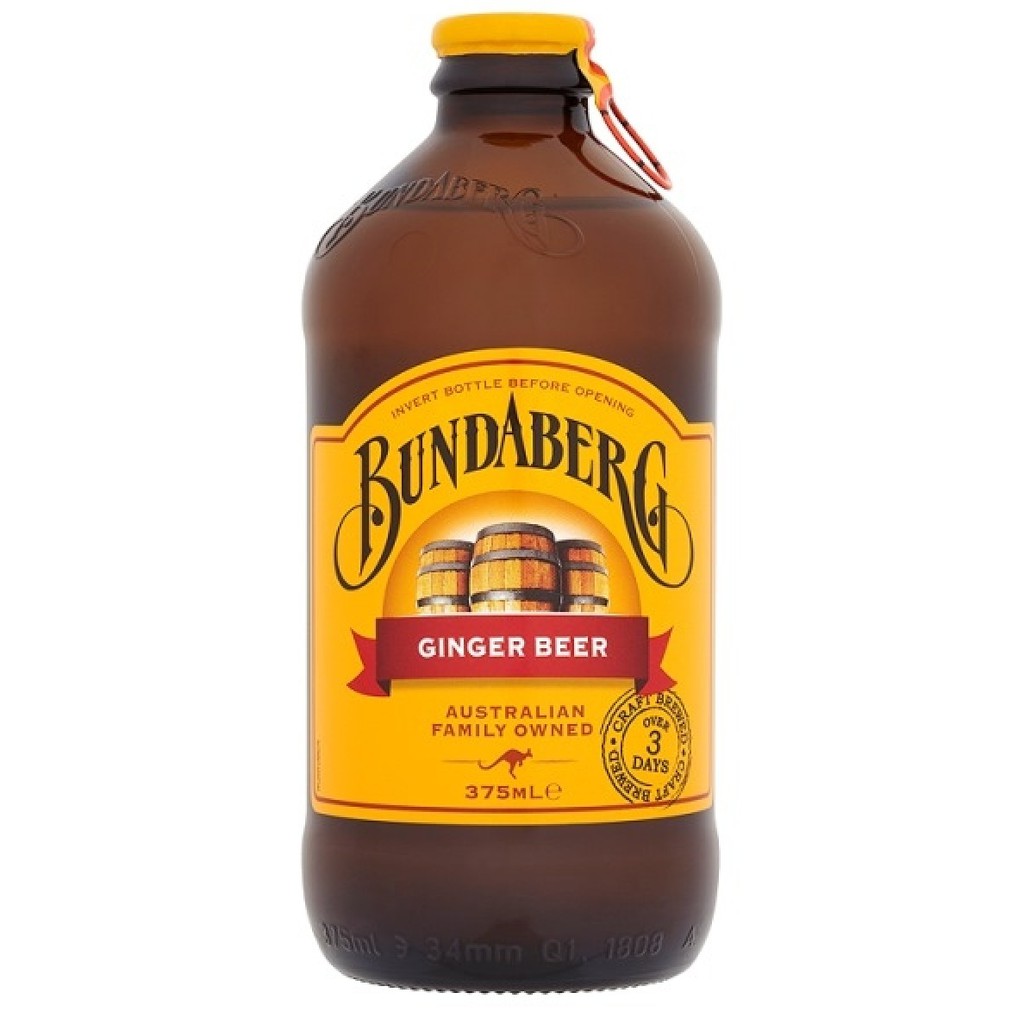 Nước trái cây có ga Bundaberg vị gừng của Úc 375 ml