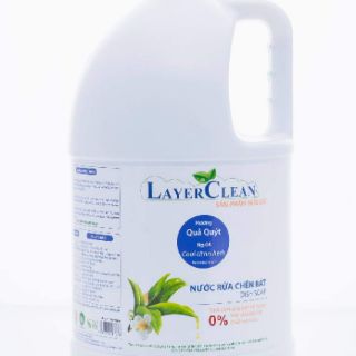 Nước rửa chén bát hữu cơ layer clean