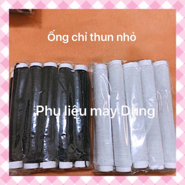 Thun chỉ ống nhỏ: 1 bịch: 5 ống