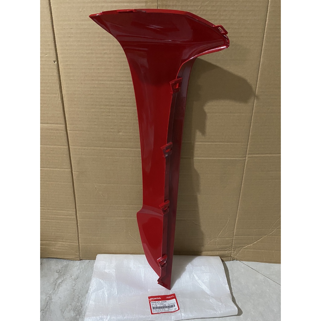 64440KTL640ZR Cánh yếm trái WAVE ANPHA mới  màu Đỏ cờ