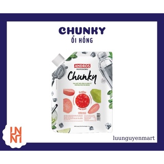 Mứt Trái Cây Pha Chế Chunky Ổi Hồng (Pink Guava) Bịch 1kg