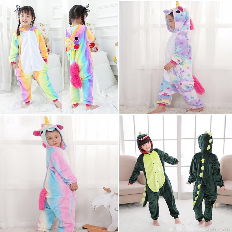 Bộ đồ Pijama dài tay in hình động vật dễ thương cho bé