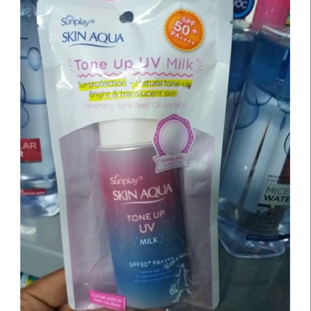 Sữa chống nắng hiệu chỉnh sắc da Sunplay Skin Aqua Tone Up UV Milk SPF50+ PA++++ 50g