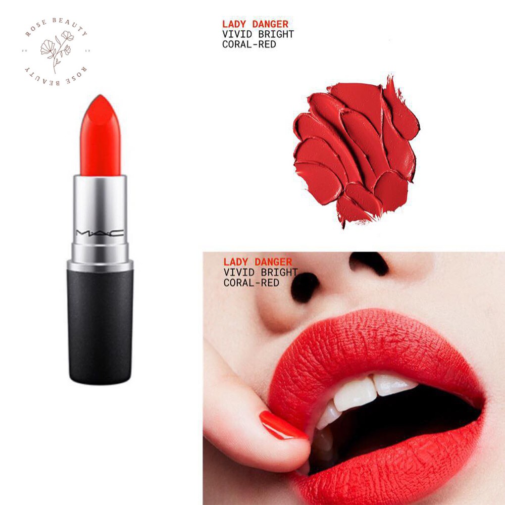 Son môi thỏi MAC Rettro Matte Lipstick chính hãng