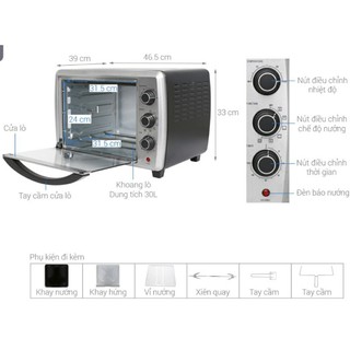 Lò nướng Electrolux eot30mxc