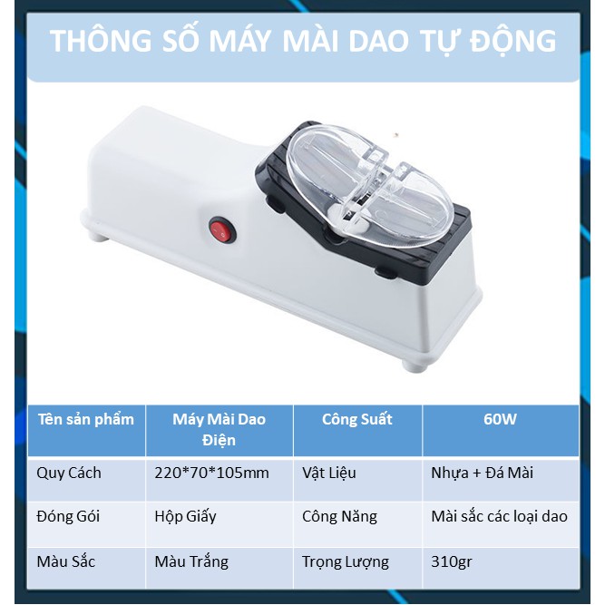 Máy Mài Dao Điện Tự Động Máy Mài Kéo Điện Đa Năng Tự Động Mẫu Mới 2021