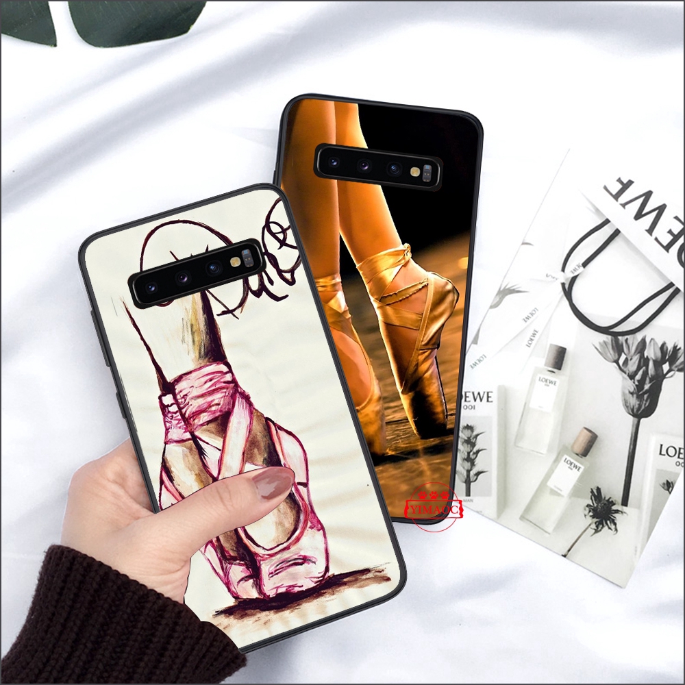 Ốp Điện Thoại Mềm Hình Giày Múa Ba Lê Cho Samsung S6 S7 Edge S8 S9 S10 Plus S10E 47c