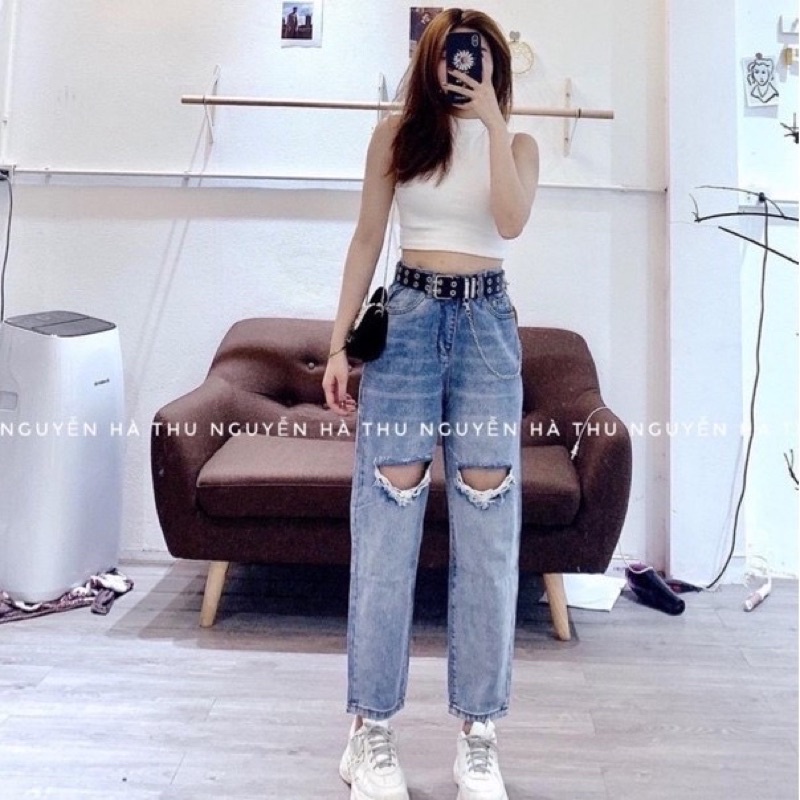 Áo croptop sát nách cổ tròn form ôm, Áo ba lỗ dáng ngắn chất zip co giãn