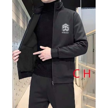 Áo khoác nỉ lót lông bên trong the way ấm áp dành cho cả nam và nữ free size
