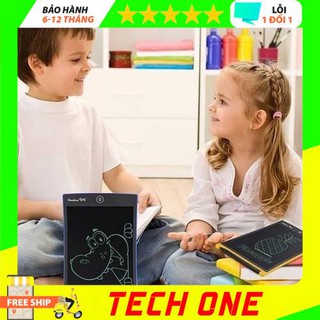 [Đồ Dùng Cho Bé] Bảng viết tự xoá LCD thông minh không bẩn không bụi - techone