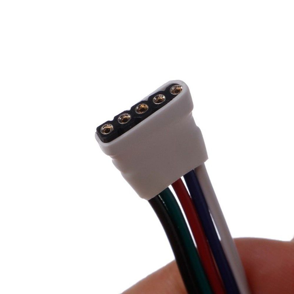 Set 2 / 10 dây cáp nối 4 pin 5 pin rgbw cho đèn led 3528 5050