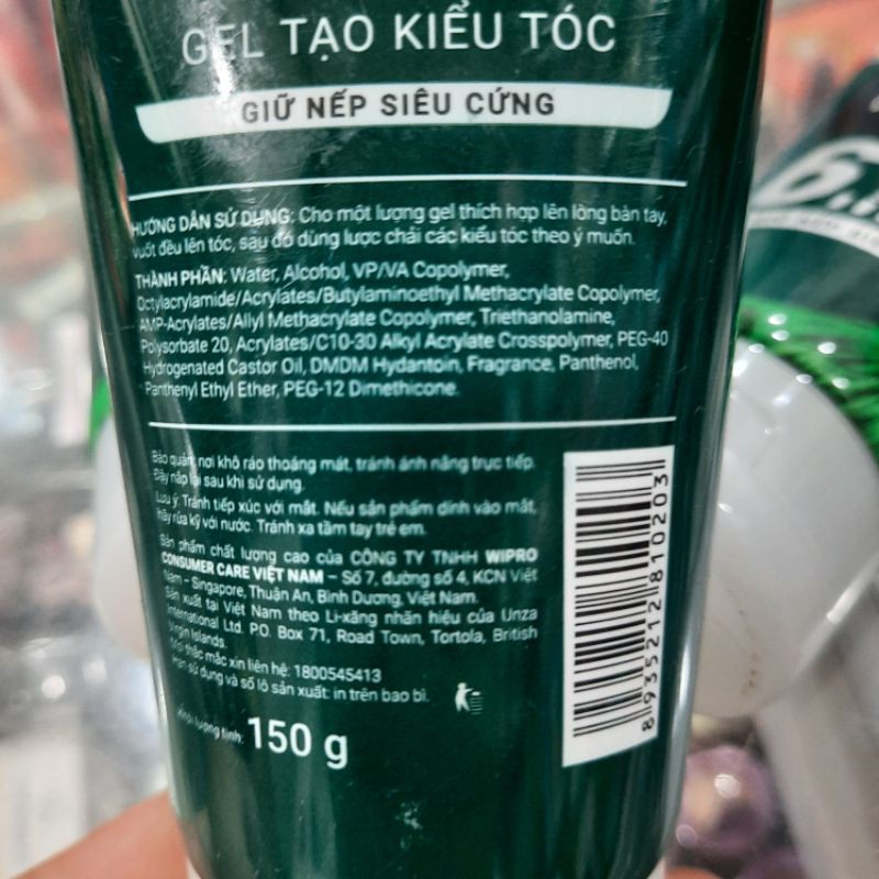 Gel tạo kiểu tóc Romano Classic giữ nếp siêu cứng 150g (mới)