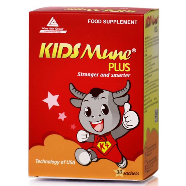 Kidsmune plus–Khỏe mạnh thông minh hơn