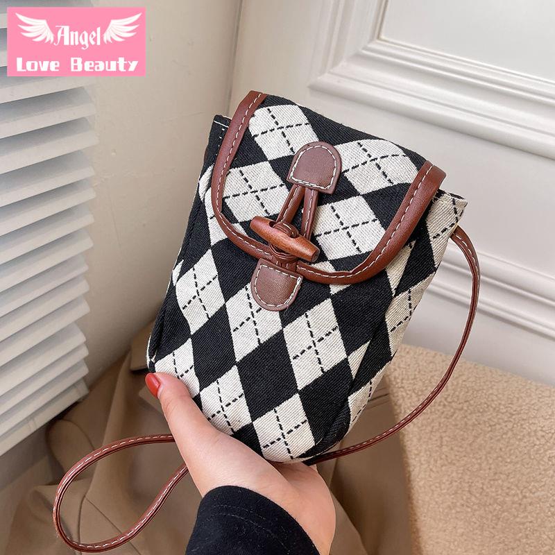 Angel~ [Hàng Có Sẵn] Túi Nhỏ Đeo Vai Đựng Điện Thoại Phong Cách Nhật Bản 2022 Dễ Phối Đồ Cho Nữ