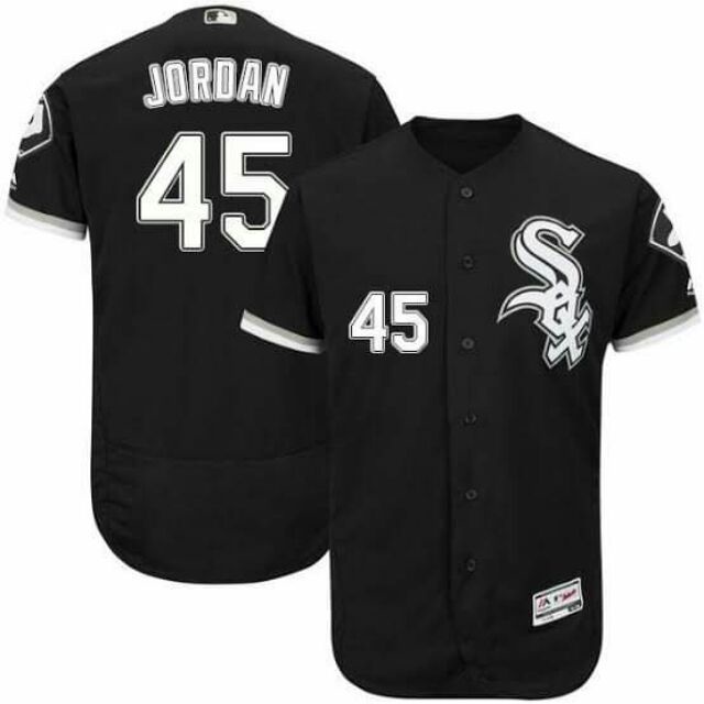 Gp1 mlb Áo Bóng Chày Màu Trắng Số 45 jordan pg1 Phong Cách Cổ Điển Thời Trang Cho Nam Và Nữ