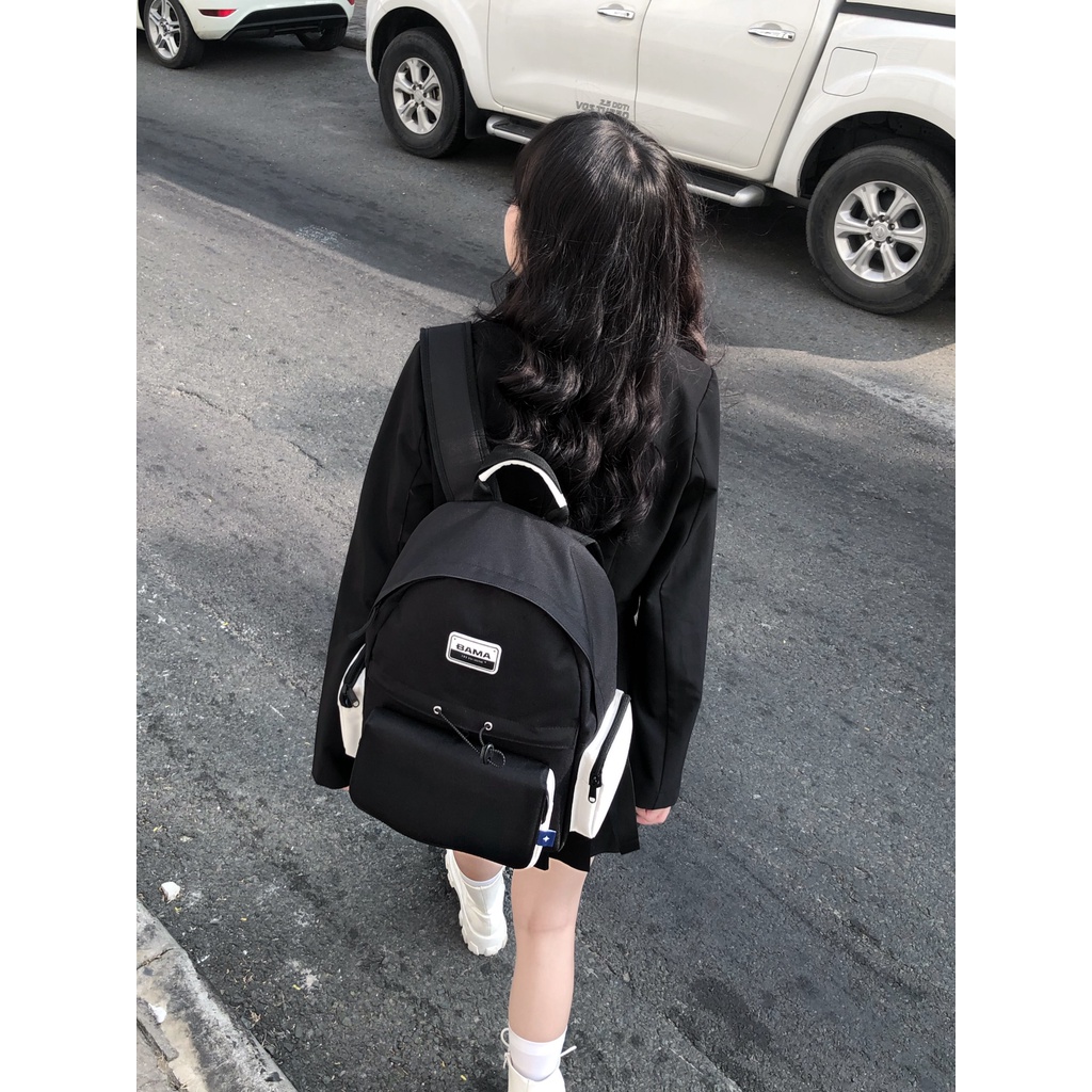 Balo BAMA® SIMPLE BACKPACK 3.0 SS2 Chính Hãng chống nước kèm ngăn đệm chống sốc laptop